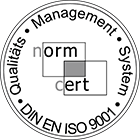 ISO 9001 Zertifiziertes  Qualitätsmanagementsystem